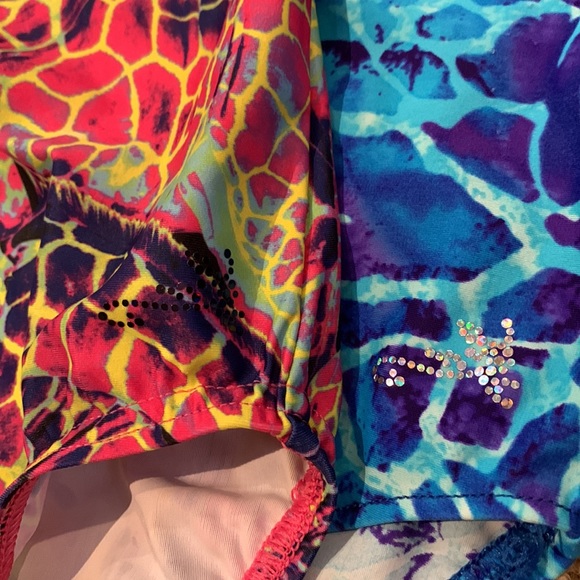 Lizatard Leotards x TWO! Sz AXS - Picture 2 of 4